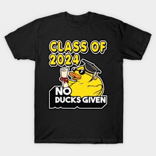 No Ducks Given - Class of 2025 Student Graduate Graduation T-Shirt